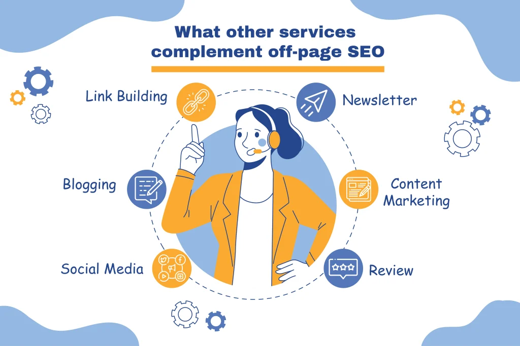 What other services compliment off-page SEO?